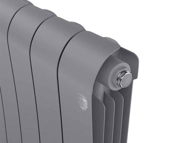 Радиатор биметаллический Royal Thermo - Infinity Silver Satin с боковым ...