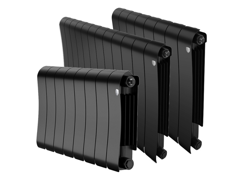 Радиатор биметаллический Royal Thermo - Infinity Noir Sable с боковым ...