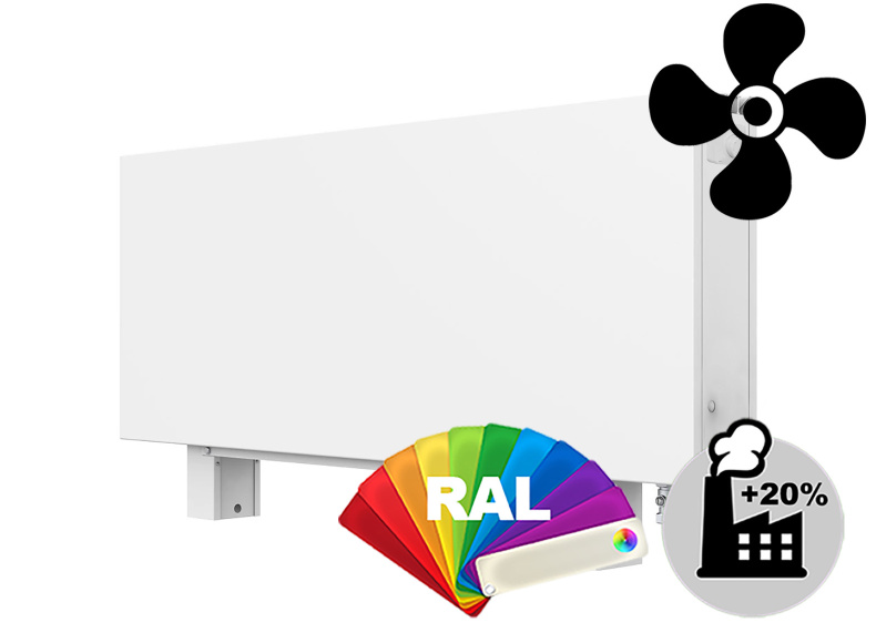 Конвектор водяной напольный КЗТО Элегант В цвета RAL (покраска на ...